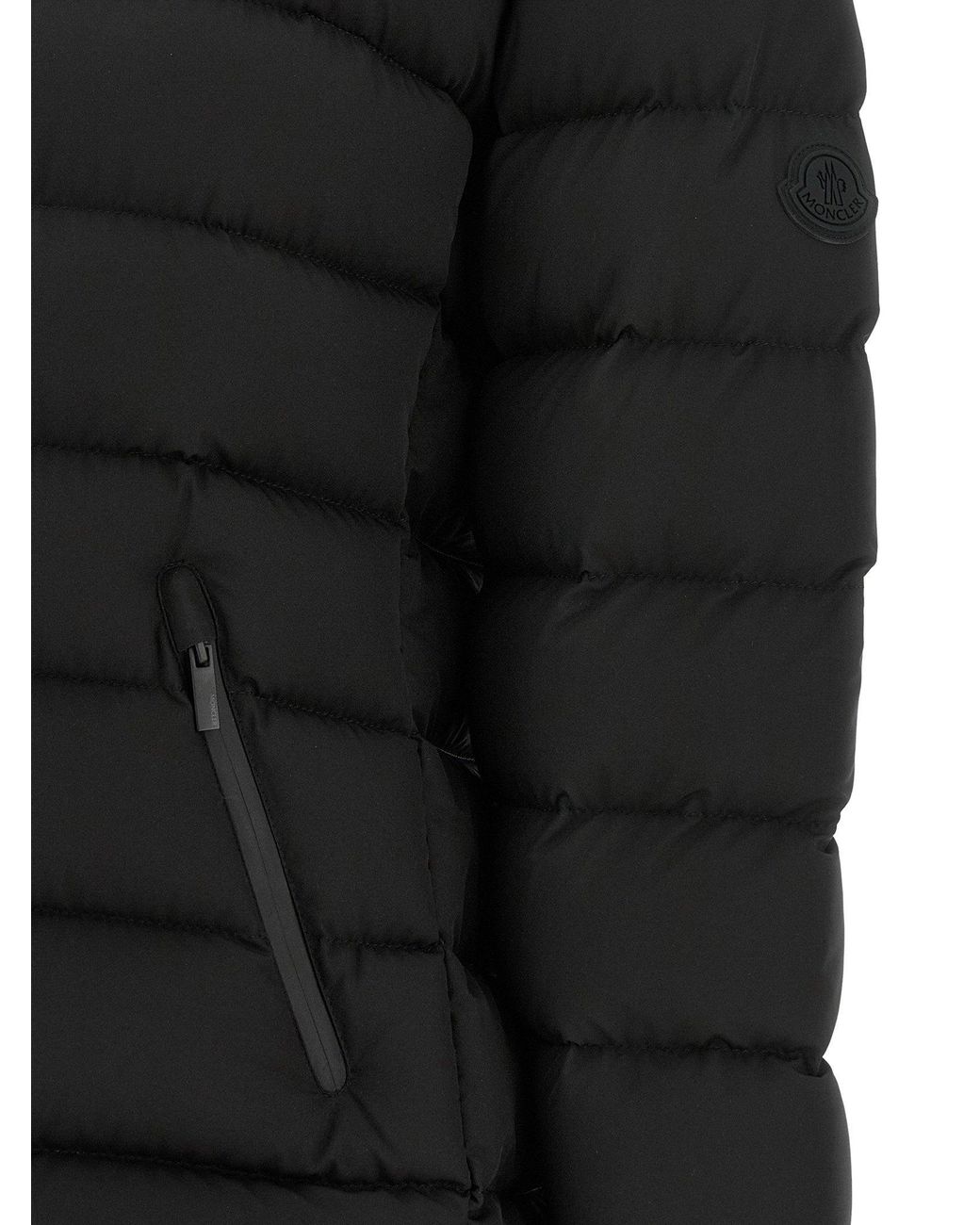 Moncler Black Herbes Down Jacket