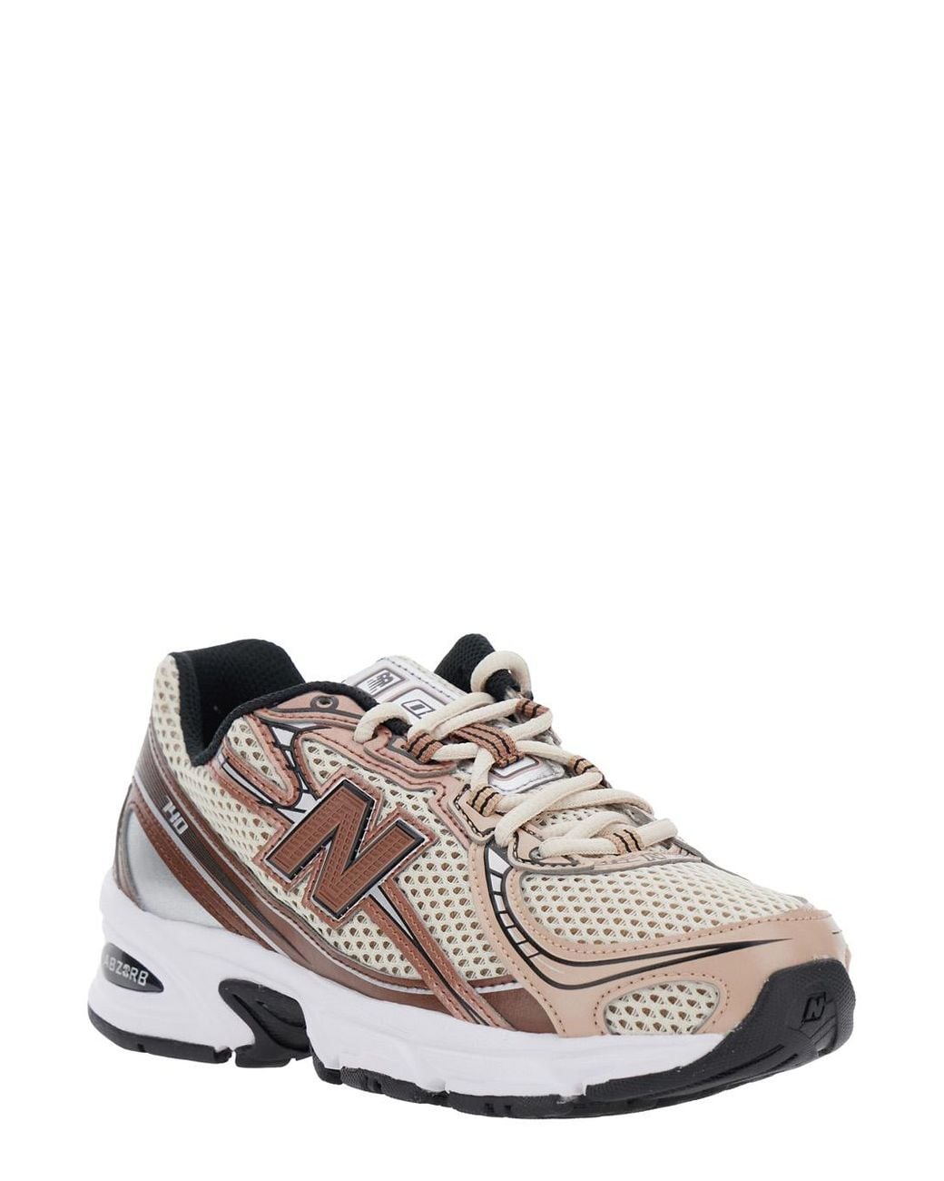 New Balance Multicolor Low Top Sneakers With Logo Patch