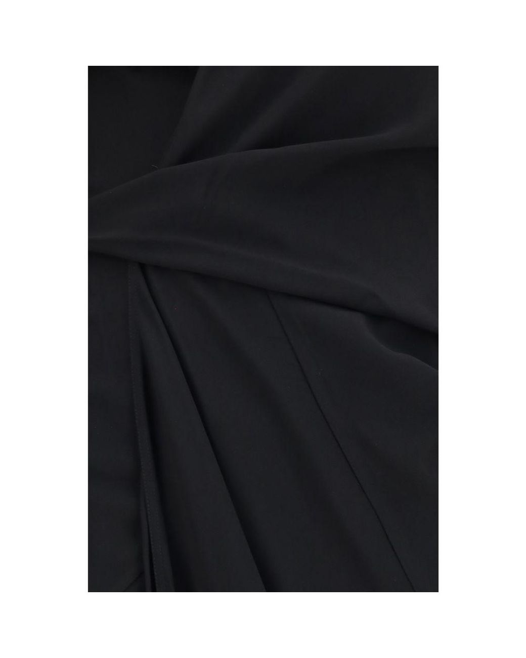 Rick Owens Black Viscose Casual Dress