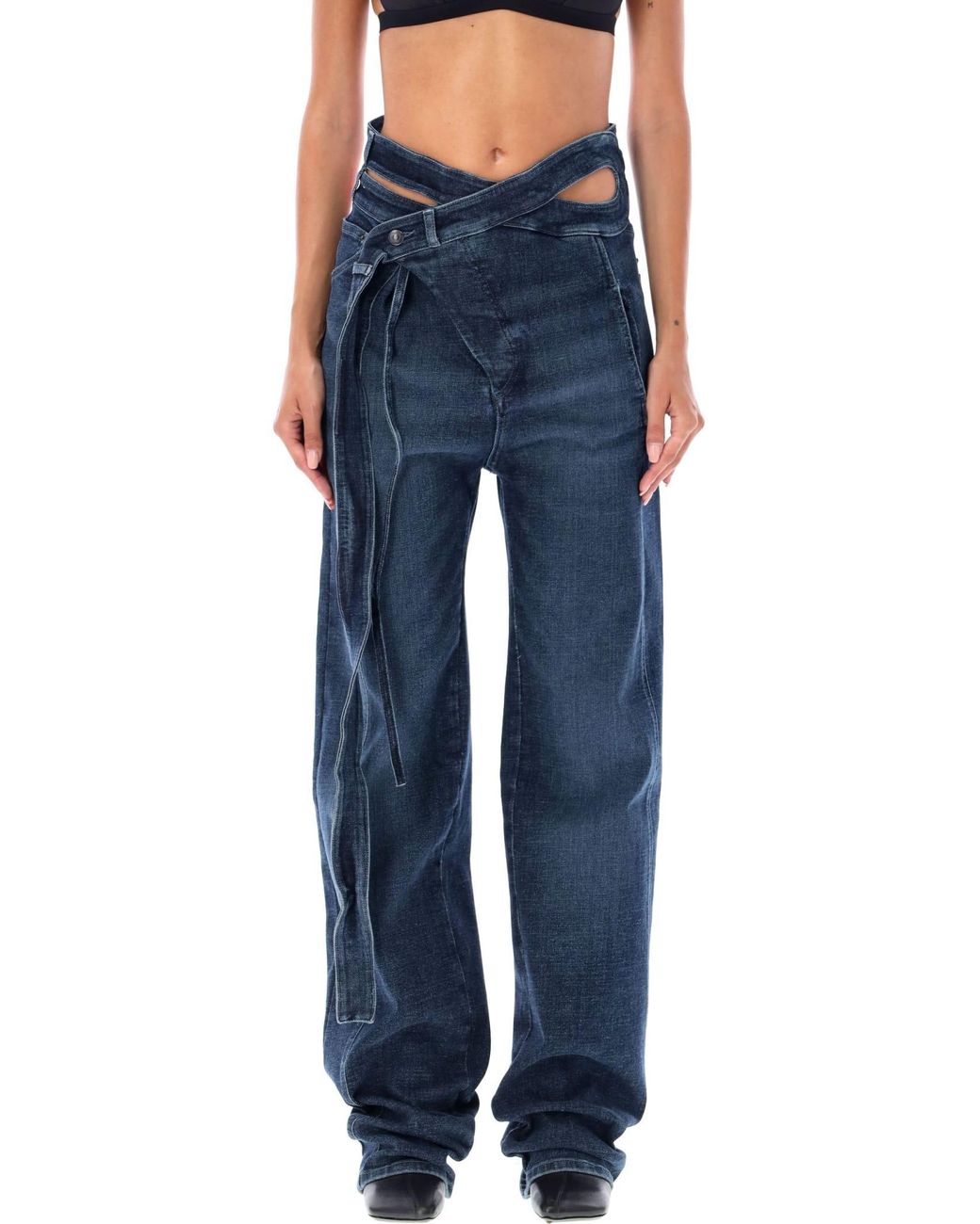 スカート OTTOLINGER wrap denim skirt / 2021ss ottolinger wrap denim skirt / 2021ss