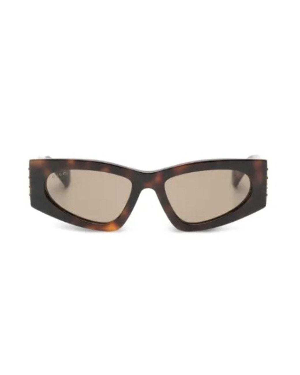 Gucci Black Gucci Eyewear Gg2040S Tortoiseshell Acetate Sunglasses