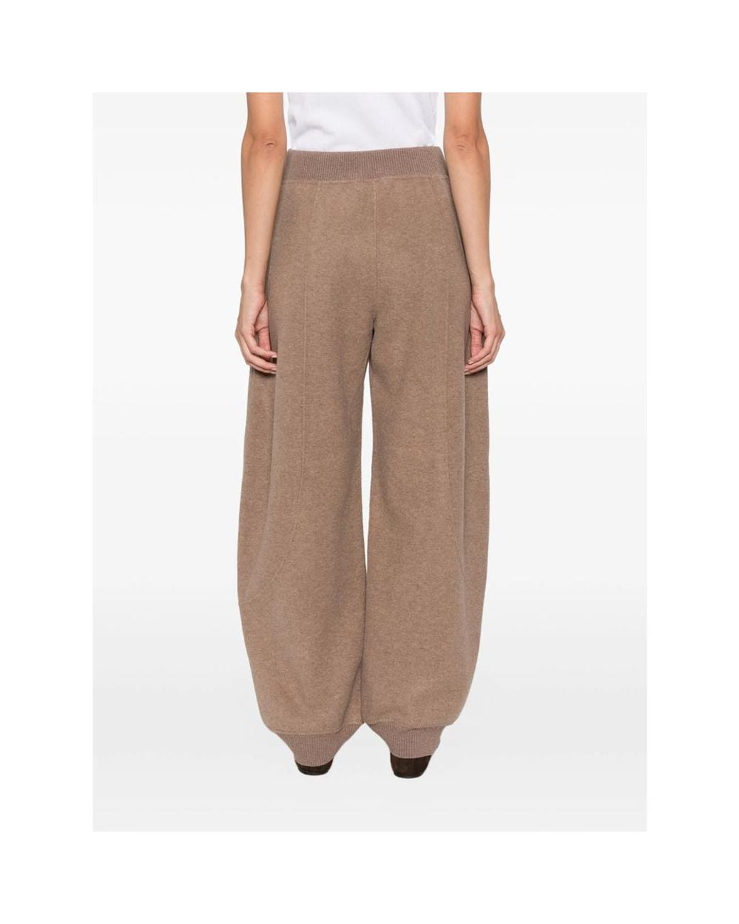 Max Mara Brown Wide Trousers