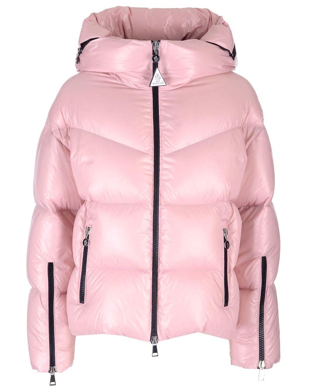 国内発送★Moncler★リバーシブル Hobo ハット PINK MONCLER モンクレール 青タグ コットン バケットハット レッド