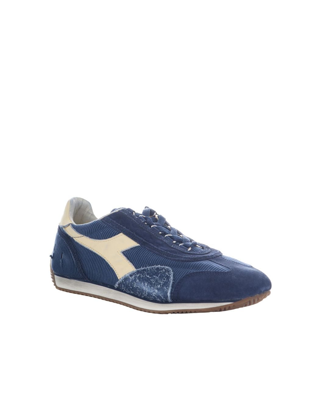 Diadora Blue Sneakers Equipe Corduroy Sw Upper: Polyester for men