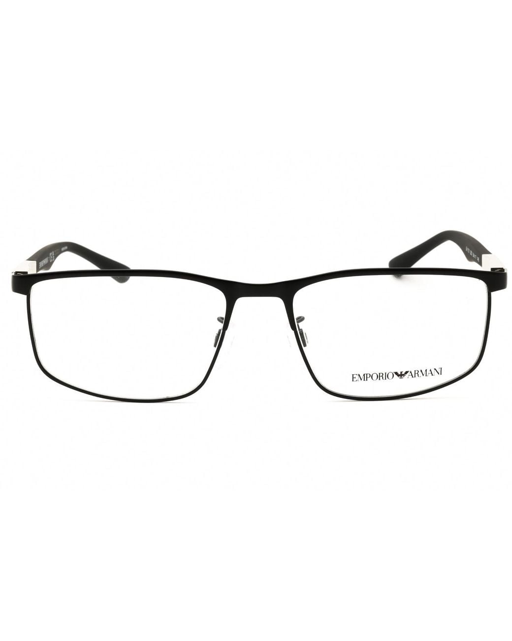 Emporio Armani Black Emporio Armani 0Ea1131 Metal Frame Eyeglasses