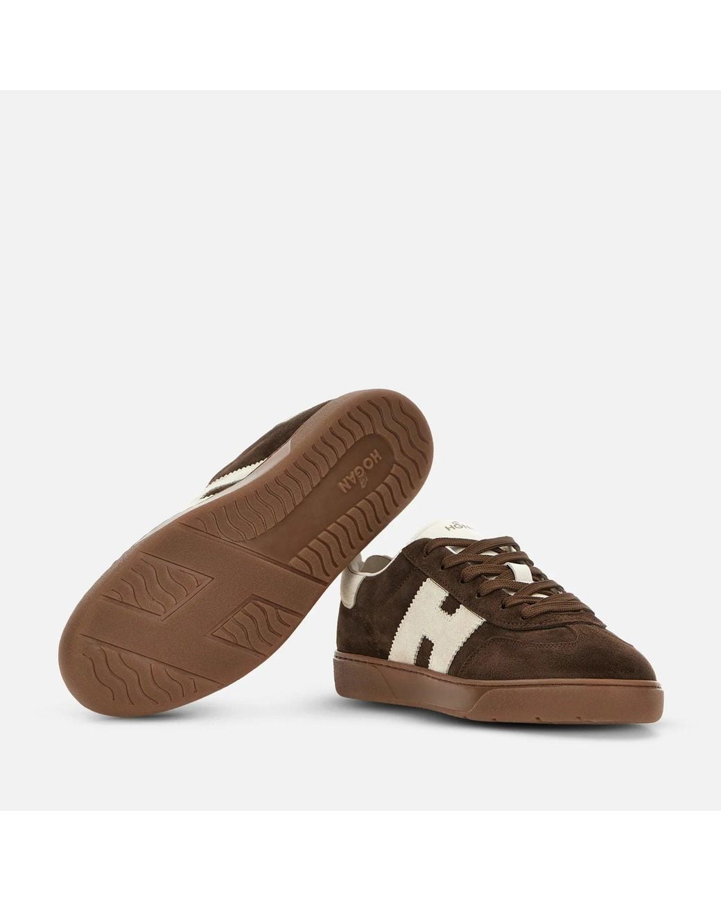 Hogan Brown Hogan Cool Sneakers for men