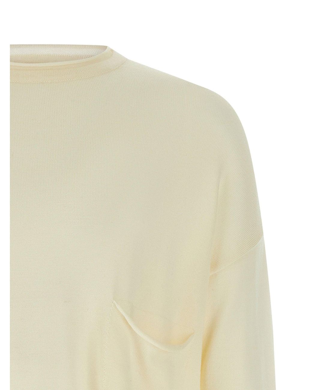 Ma'ry'ya Natural Wool Sweater