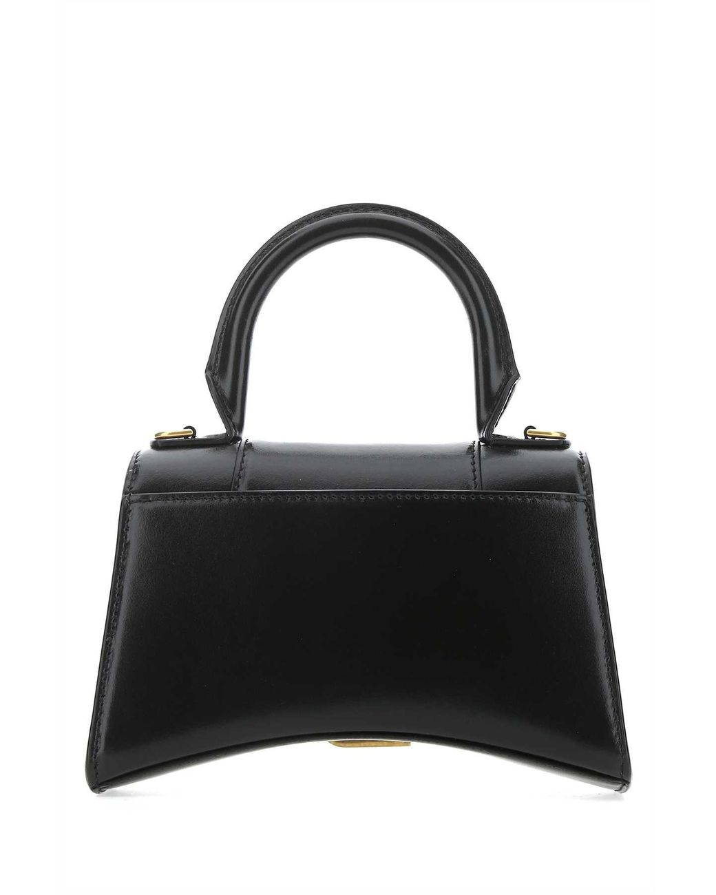 Balenciaga Balenciaga Hourglass Top Handle Bag in Black | Lyst