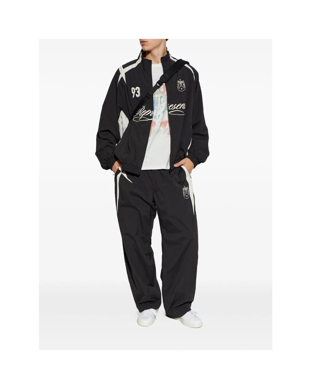 Represent Black Light Jackets for men