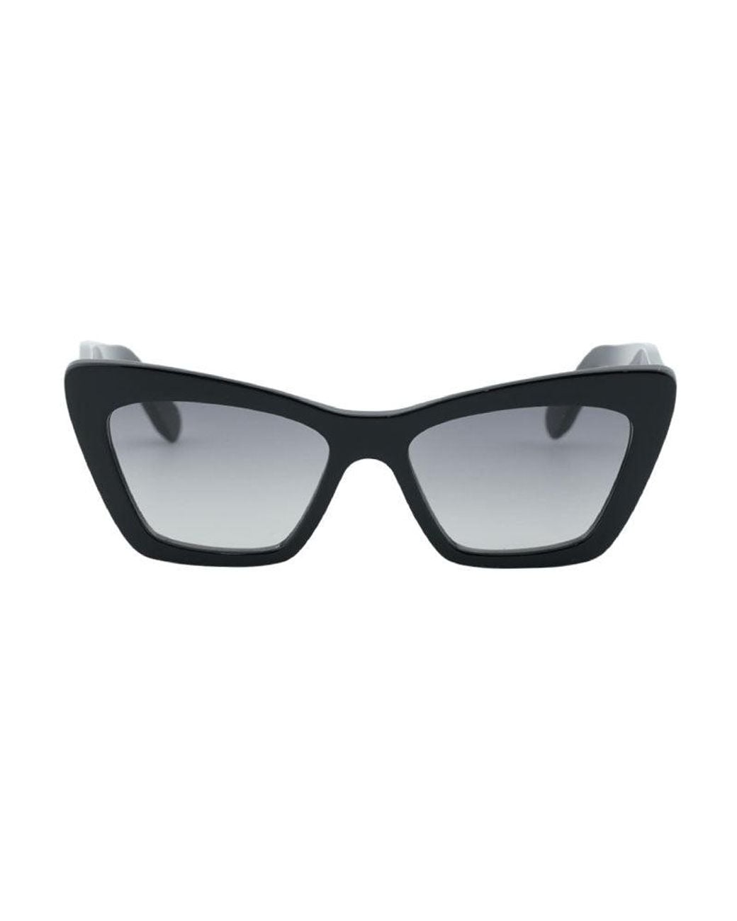 Ferragamo Brown Salvatore Sunglasses Cat Eye Full Rim, Shiny Frame And Gradient Lens Sf1081S001