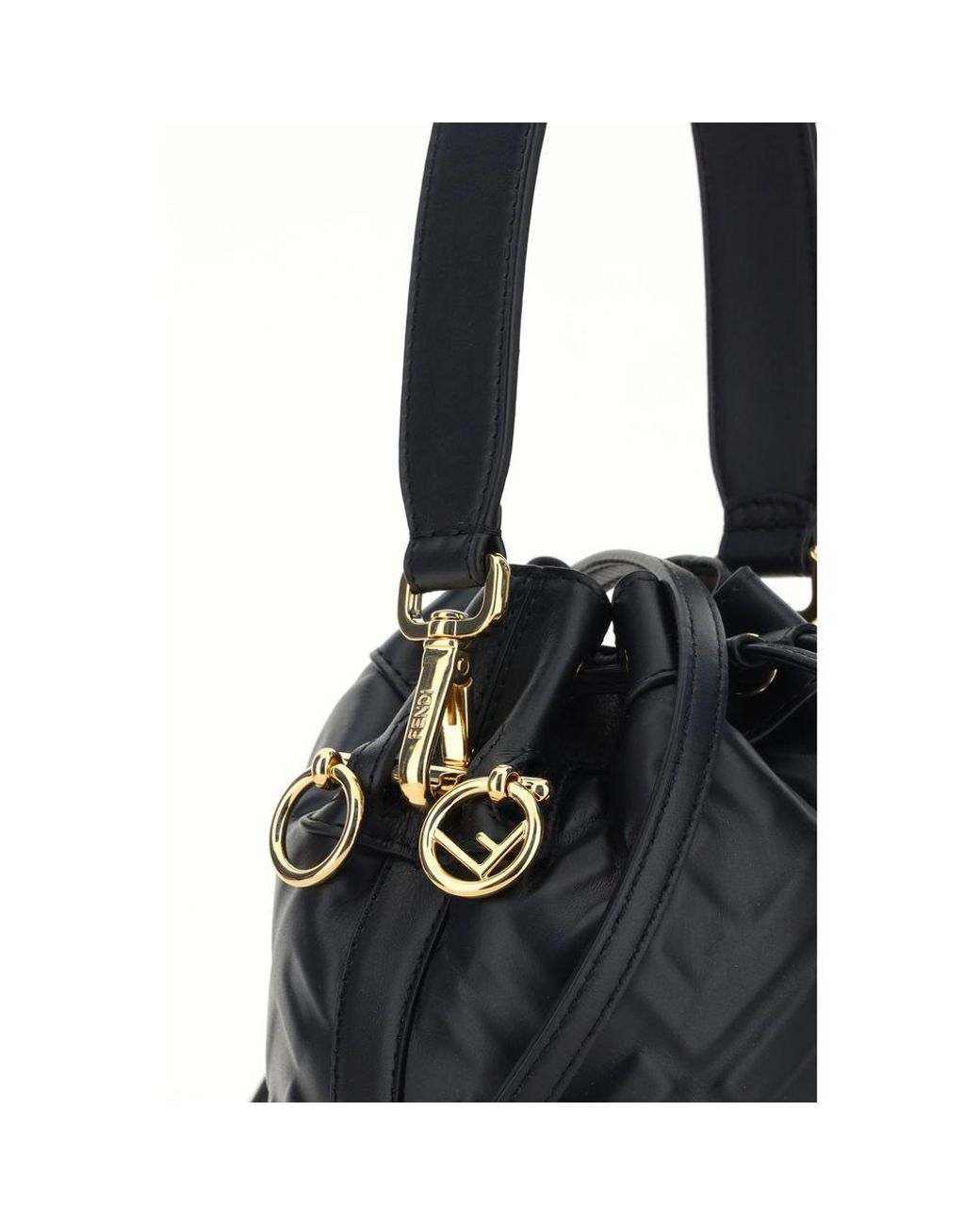 Fendi Black Bucket Bags