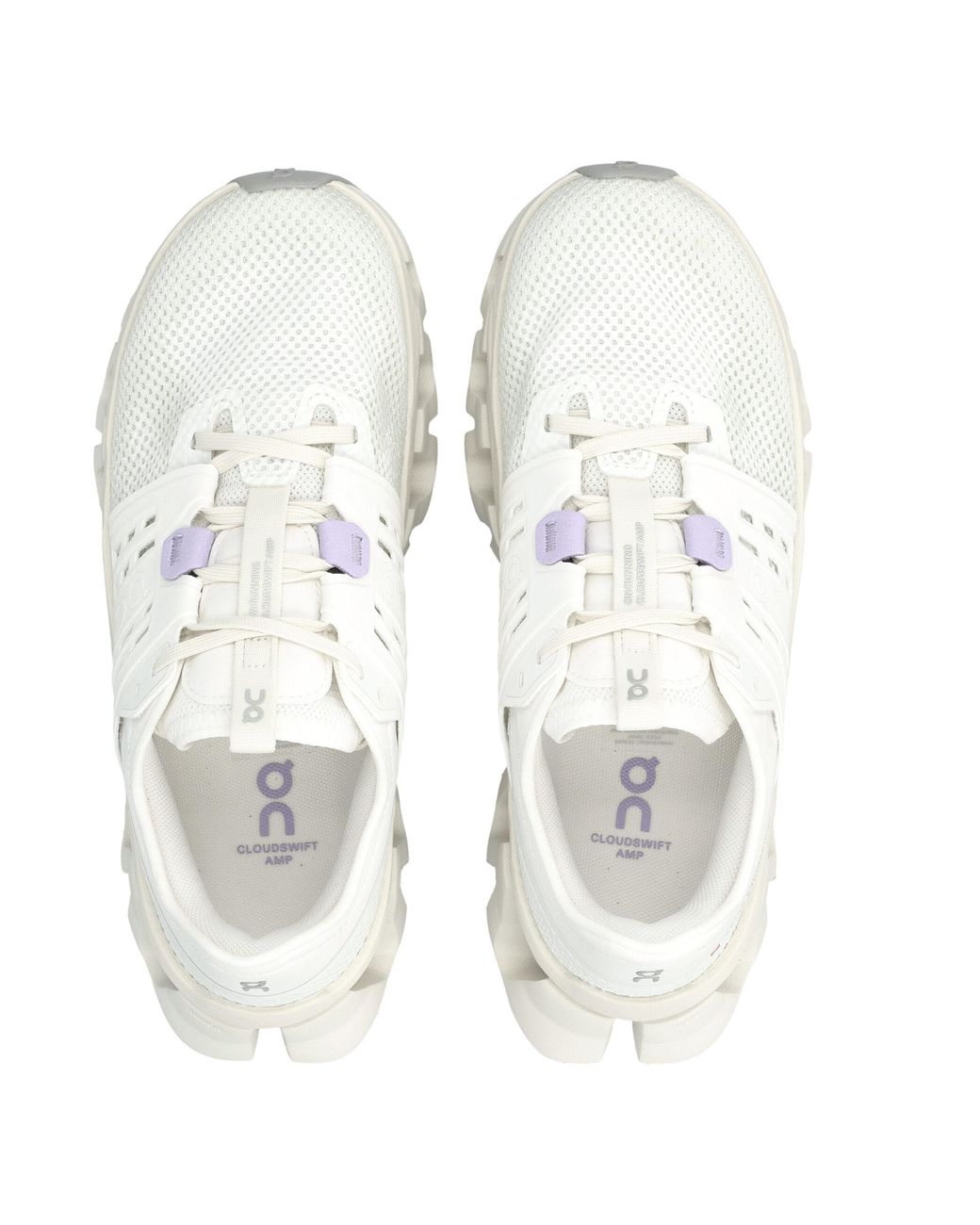 On Shoes White Cloudswift Amp Sneakers Upper