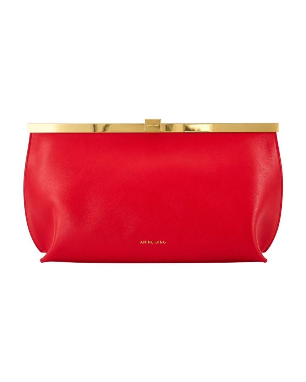 Anine Bing Red Anine Clutch