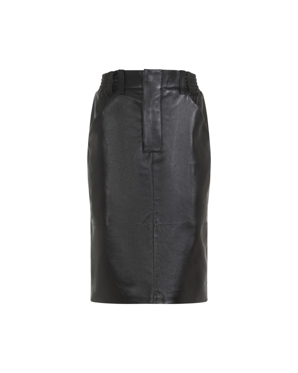 Saint Laurent Black Midi Skirt