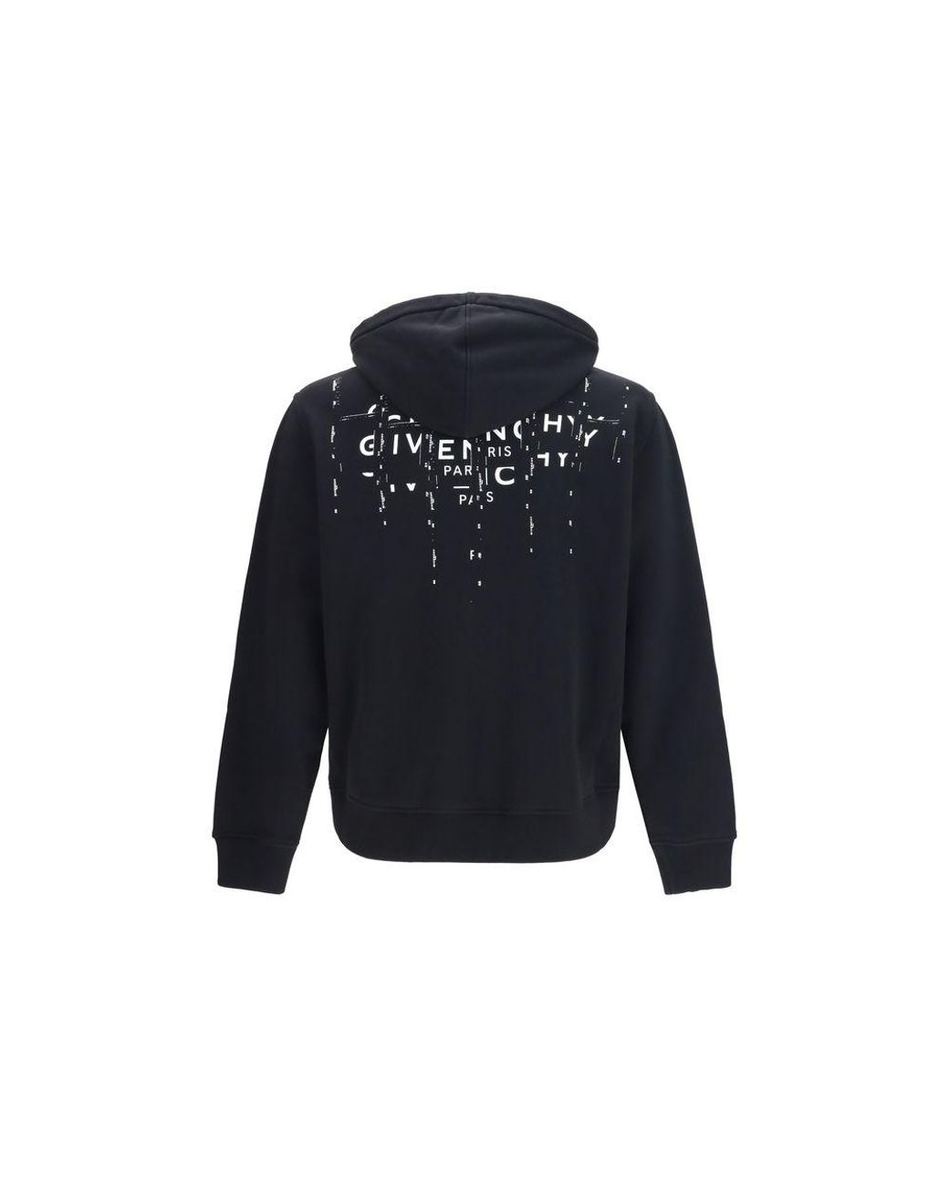 Givenchy Blue Black Cotton Sweatshirt for men