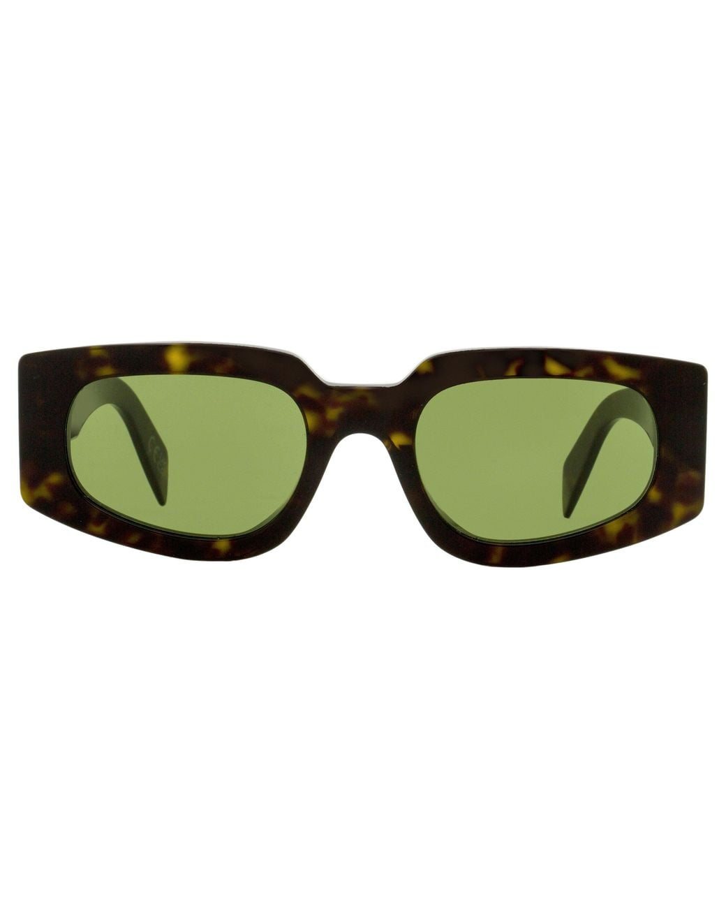 Retrosuperfuture Green Cat Eye Sunglasses Tetra Yse Havana 53mm