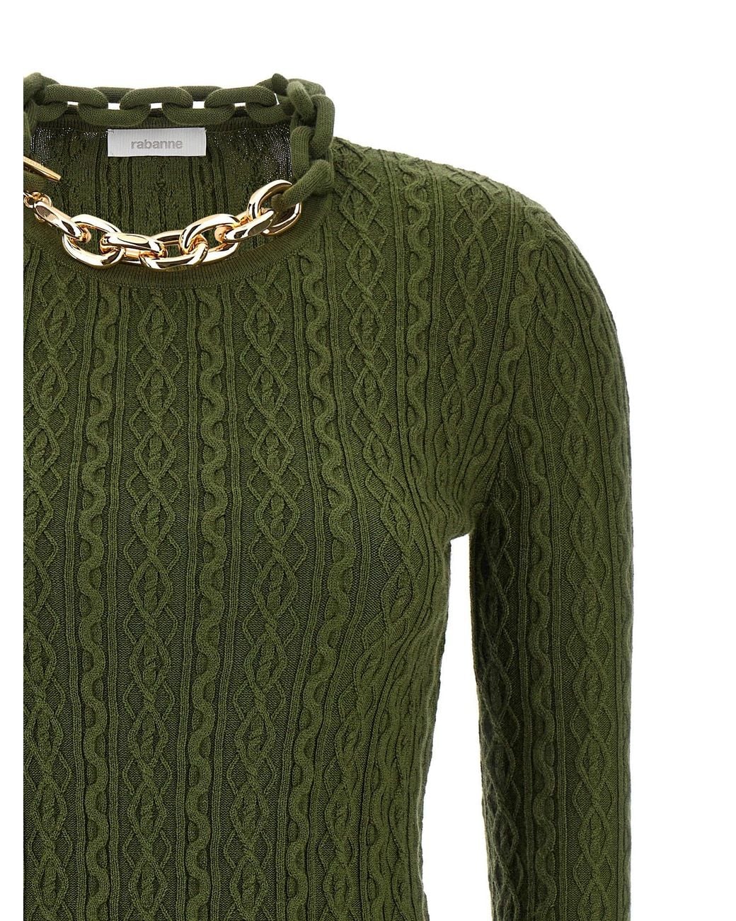 Rabanne Green Tops