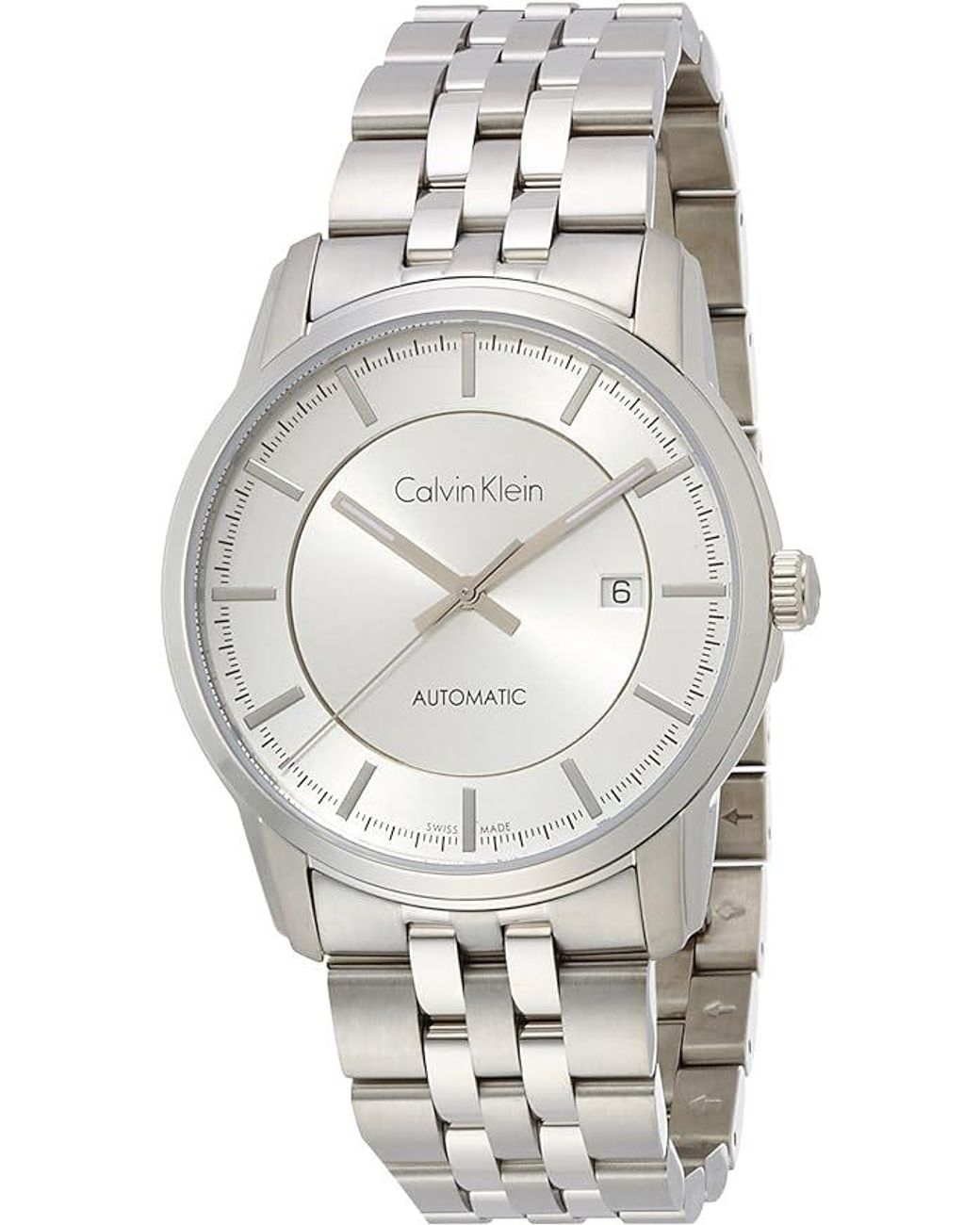 Calvin Klein K5s34146 Watches in Gray for Men | Lyst
