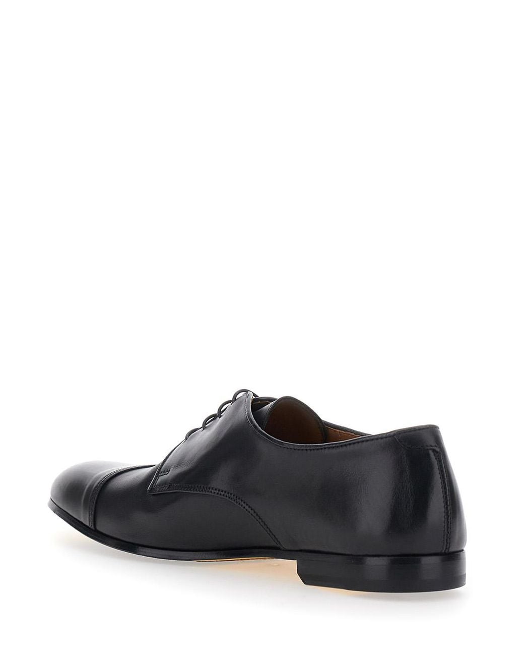 Doucal's White Derby Cap Toe for men