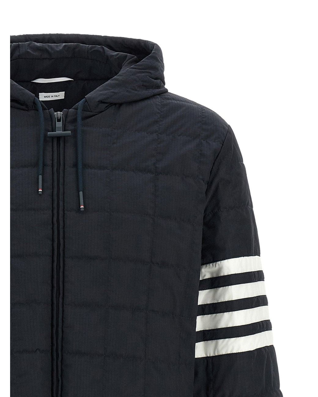 Thom Browne Blue 4Bar Jacket for men