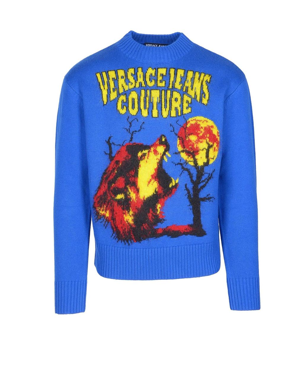 Versace discount blue sweater