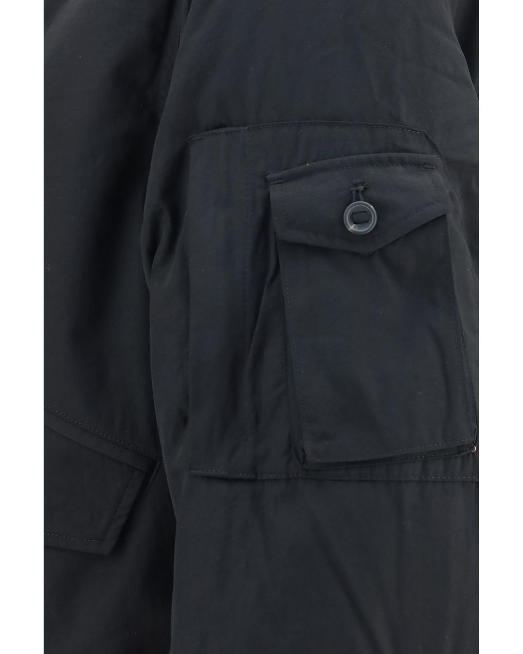 Y-3 Blue Nylon Bomber Jacket Polyamide for men