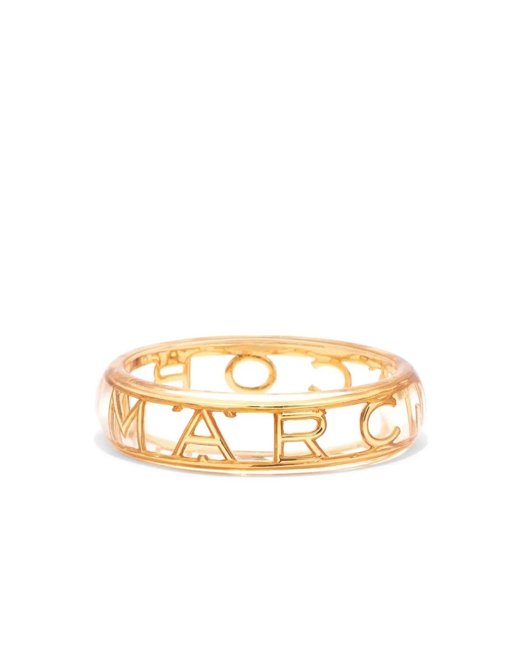 Marc Jacobs Metallic The Monogram Bangle Bracelet
