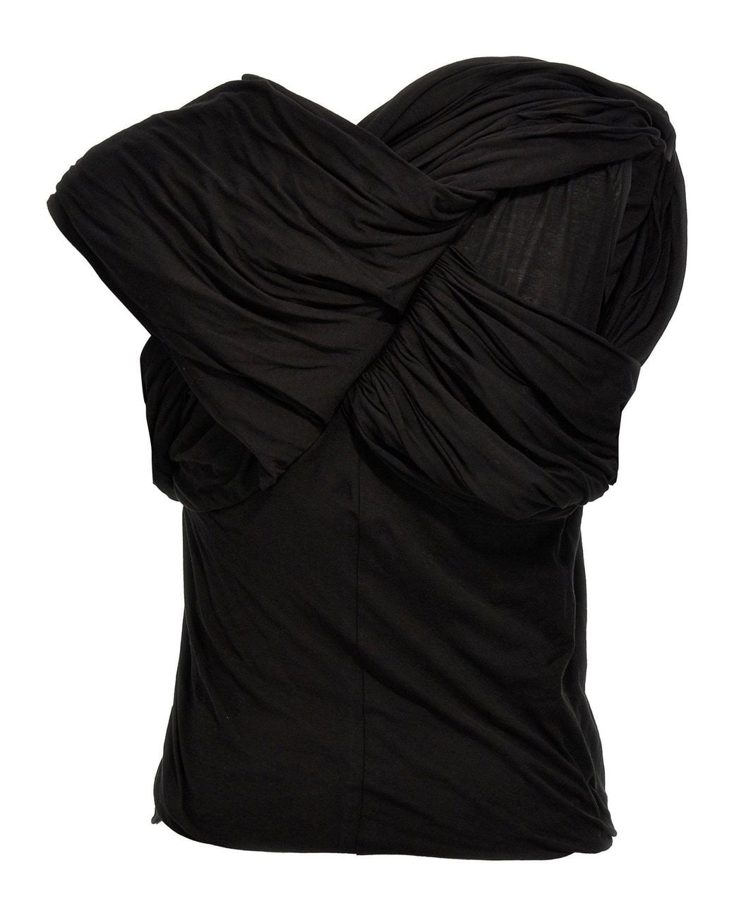 Rick Owens Black Harness Tank Top