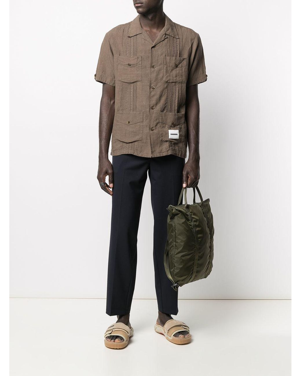 Porter-Yoshida and Co Green Flex 2 Way Tote Bag for men