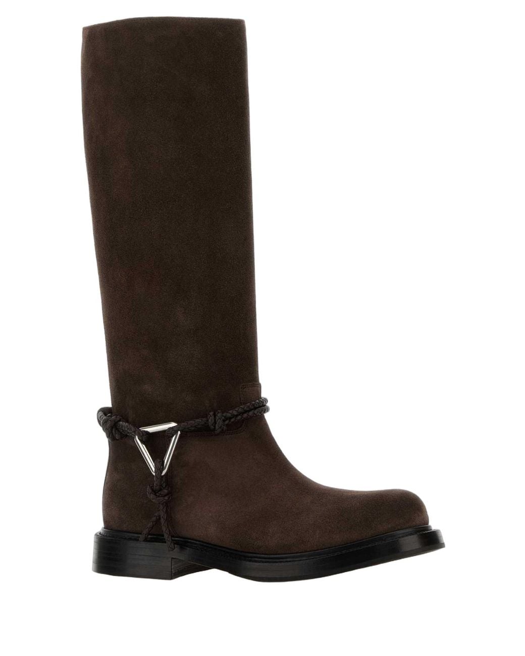Bottega Veneta Brown Bottega Veneta Suede Knee-High Boot