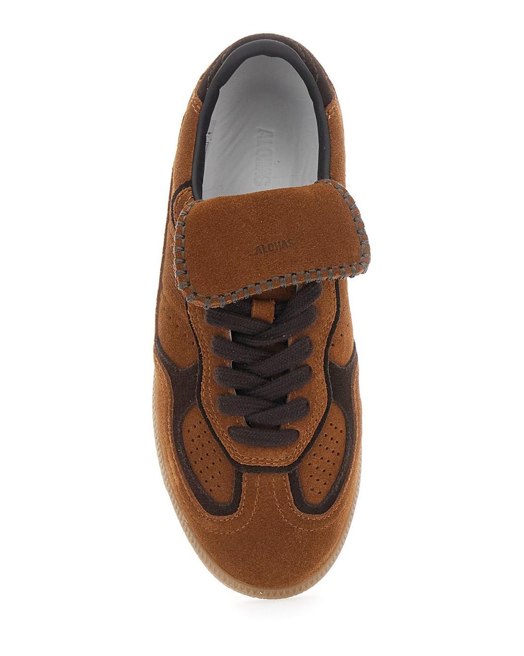 Alohas Brown Loafers Soft Suede With Rubber Sole Sneaker for men