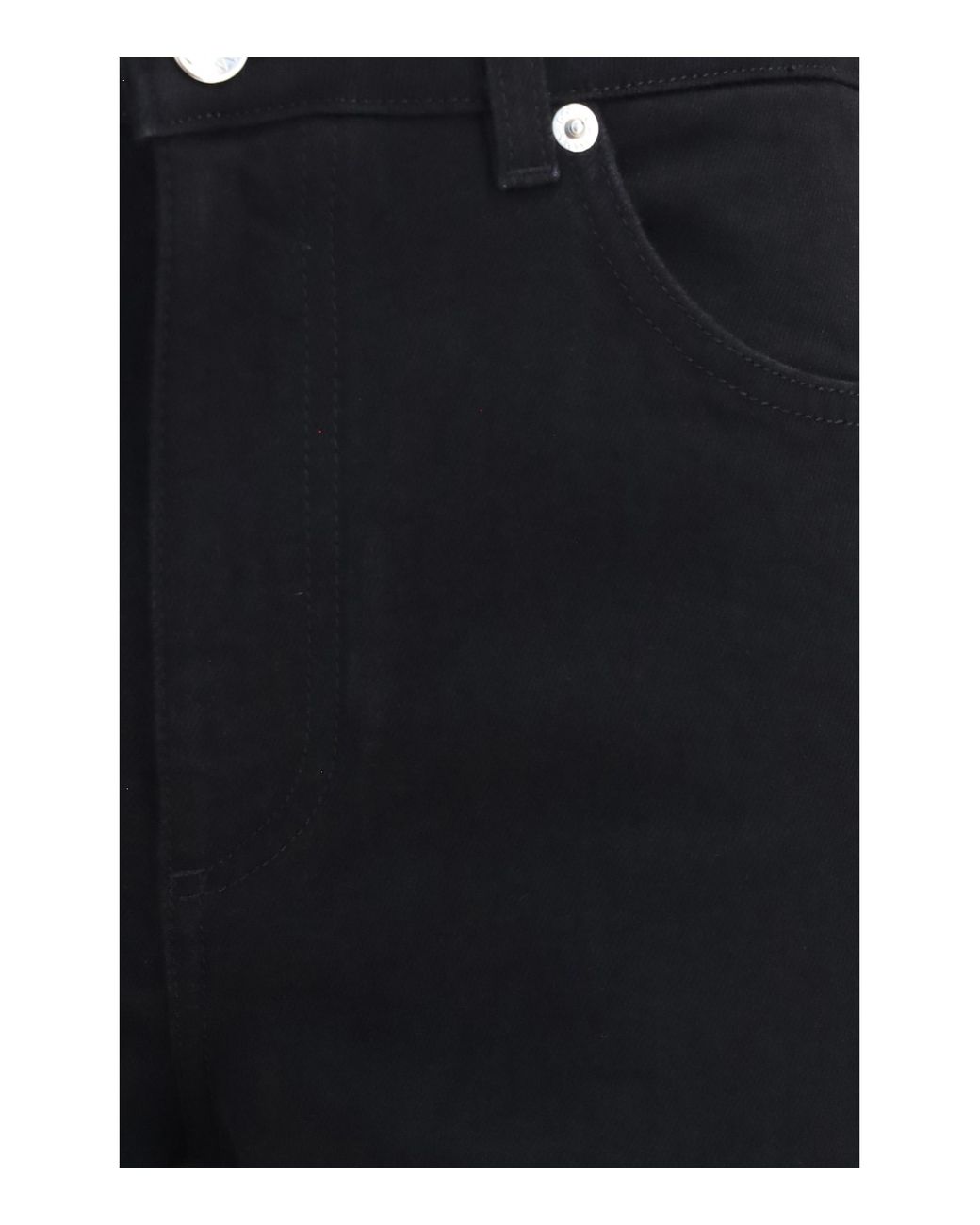 Dolce & Gabbana Black Five-Pocket Denim Jeans Cotton Trousers
