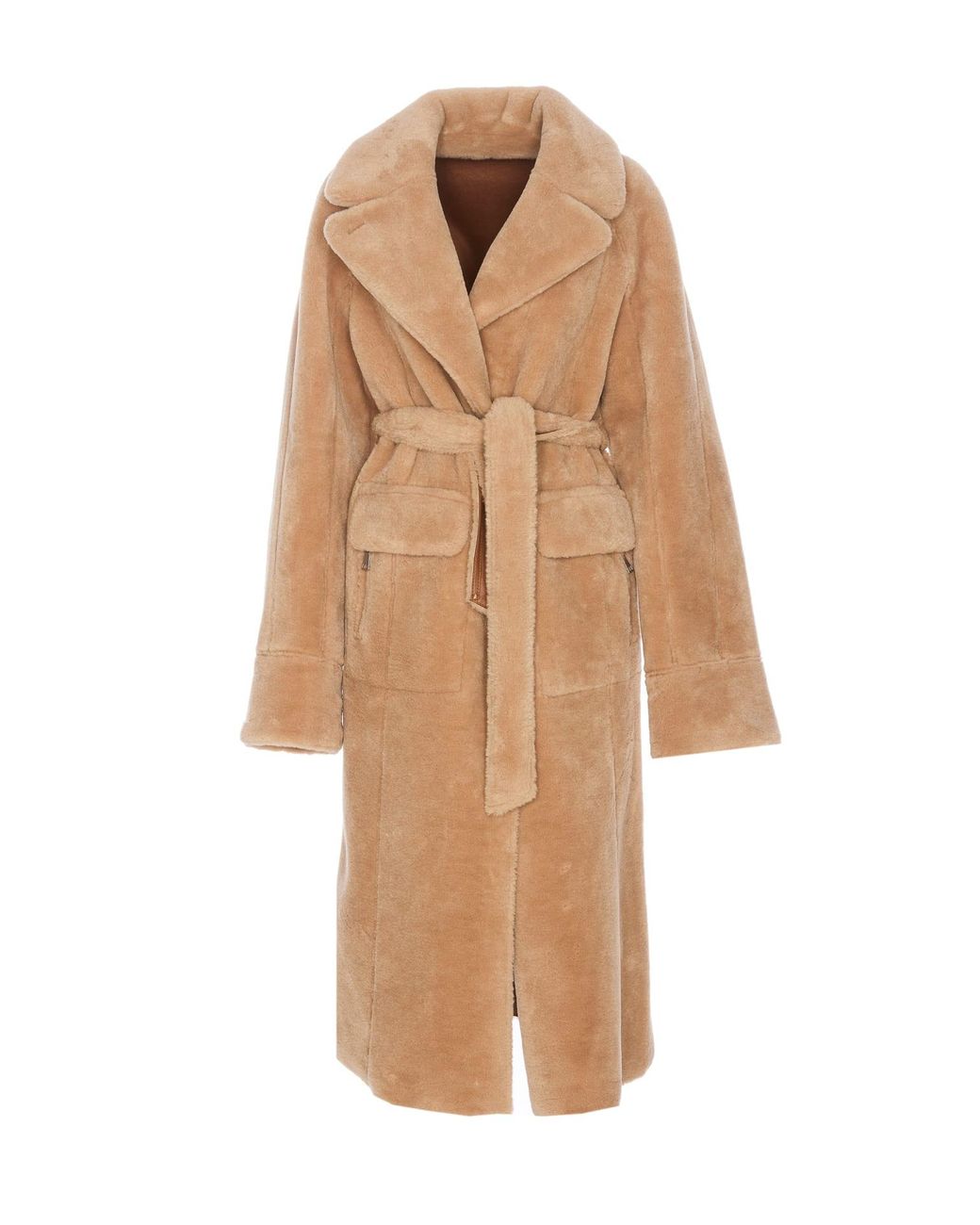Urbancode Reversible Teddy Coat in Natural | Lyst