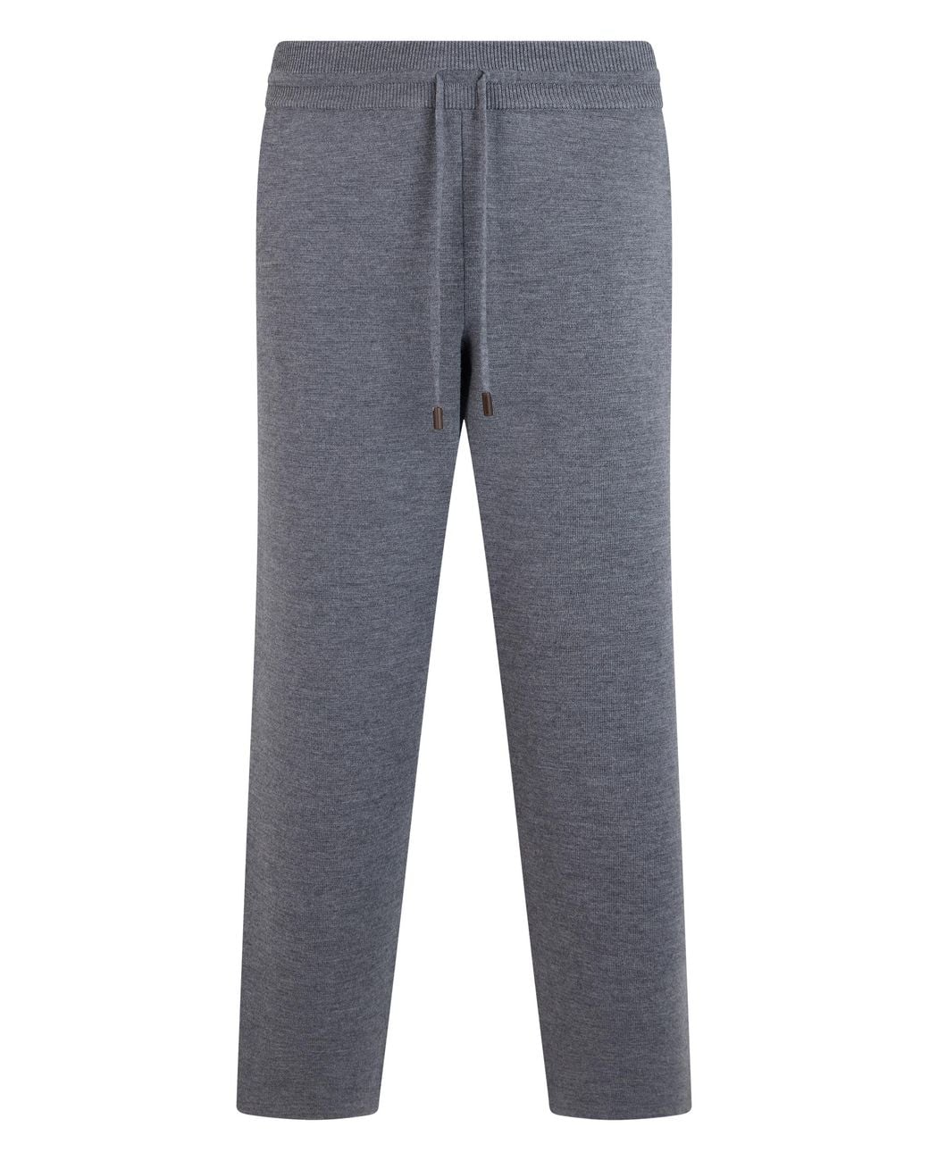 Slowear Blue Slowear Virgin Wool Joggers for men