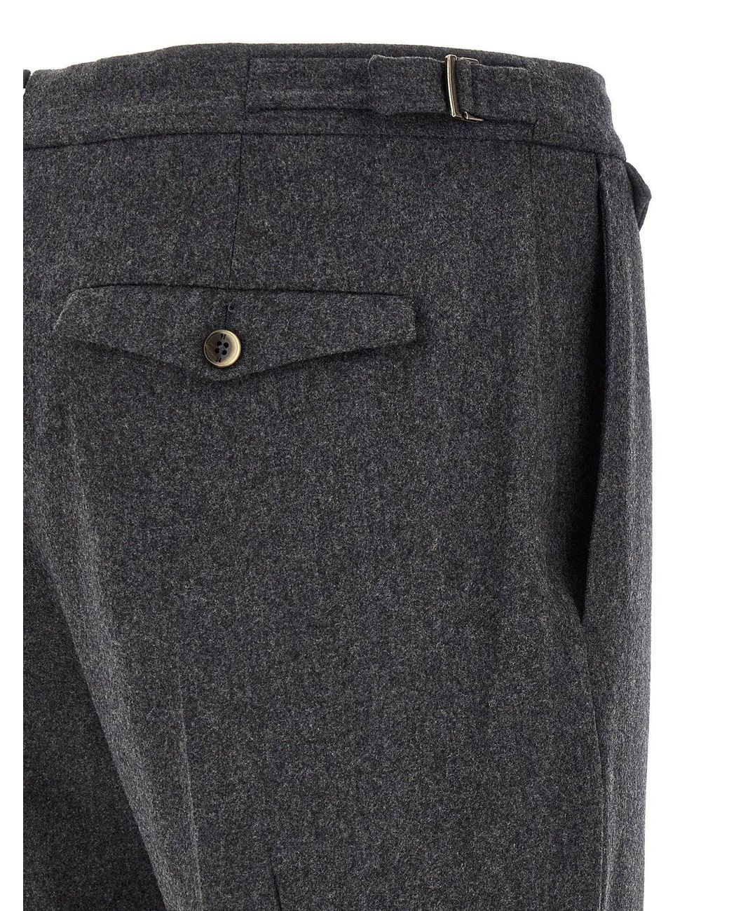 PT Torino Gray Union Trousers for men