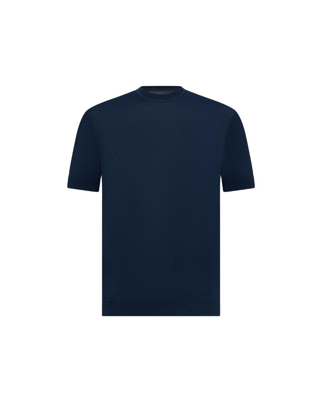 Low Brand Blue Crewneck Sweater Recycled Viscose for men