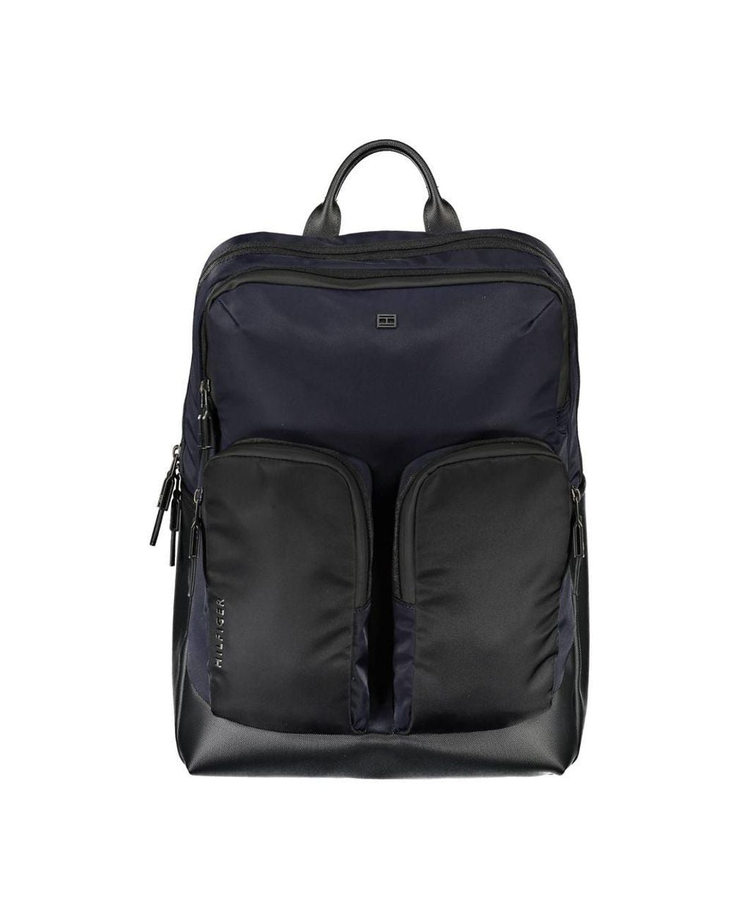 Tommy Hilfiger Black Polyethylene Backpack for men