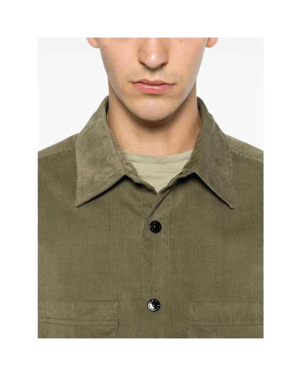 Stone Island Green Shirts for men
