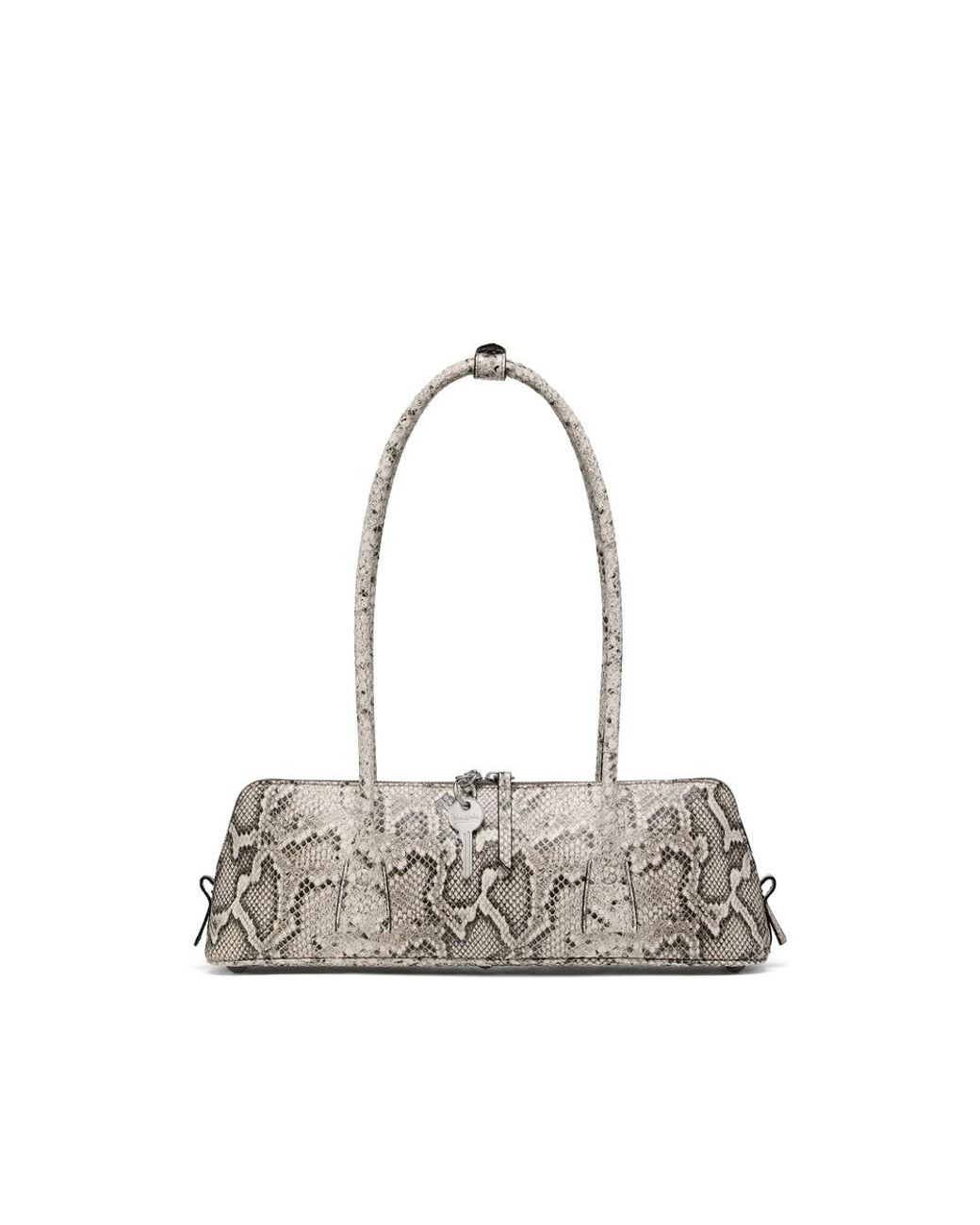 Maison Margiela Gray Shoulder Bag Goatskin- Goat Skin