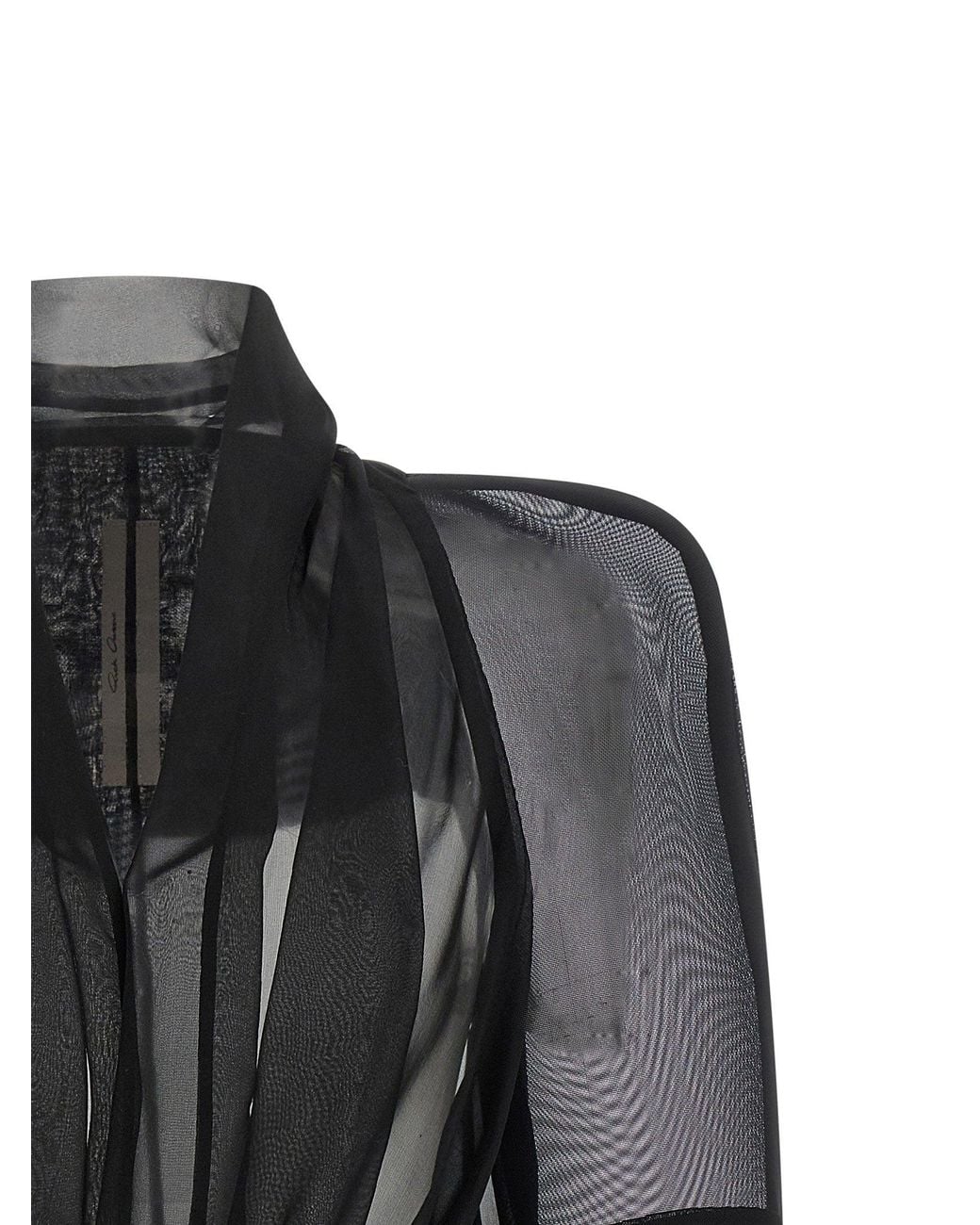 Rick Owens Black Jacket