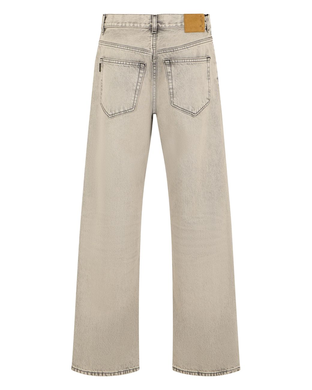 Haikure Natural Straight-Leg Jeans Cotton