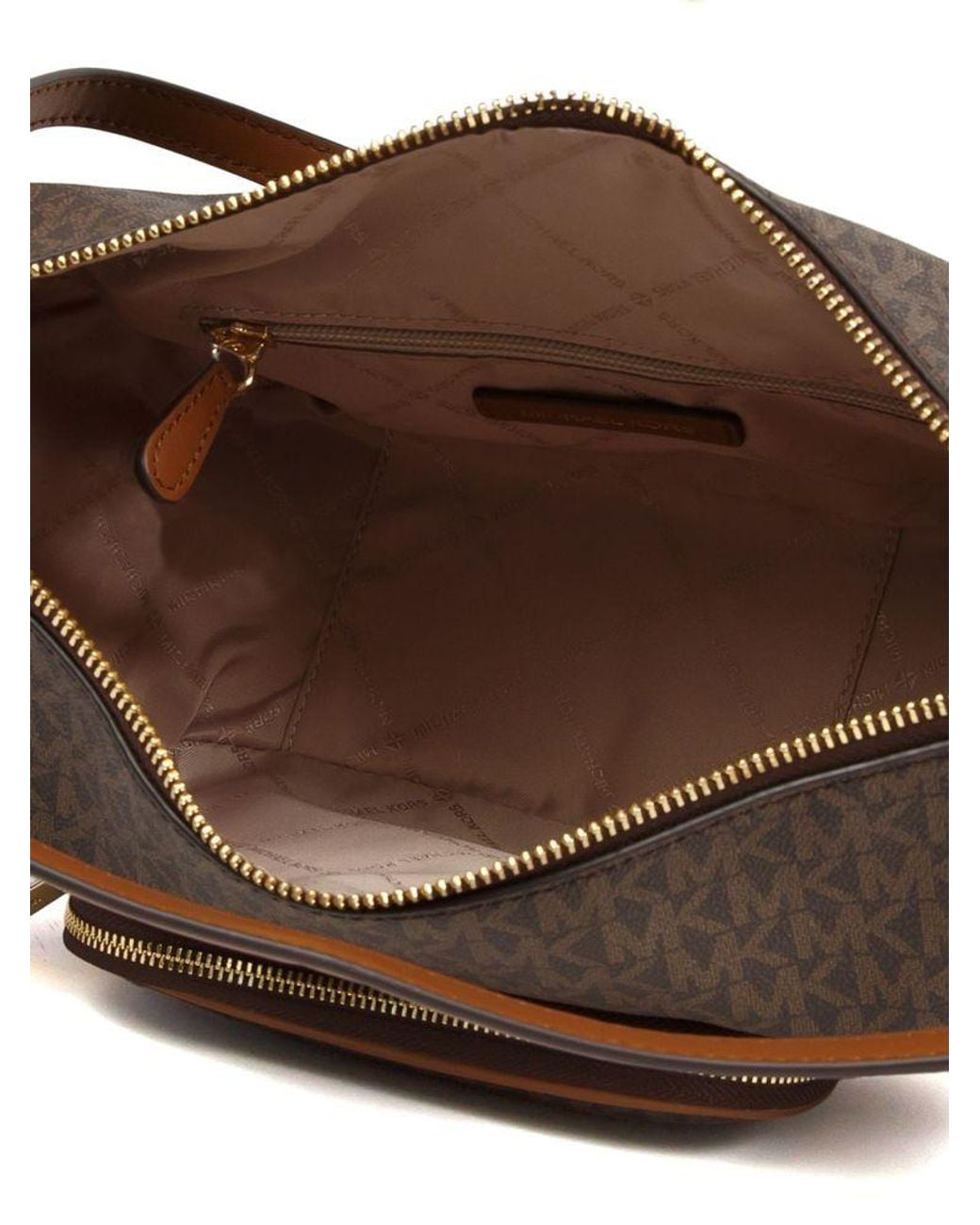 Michael Kors Brown Shoulder Bag Leather Shoulder-Bags
