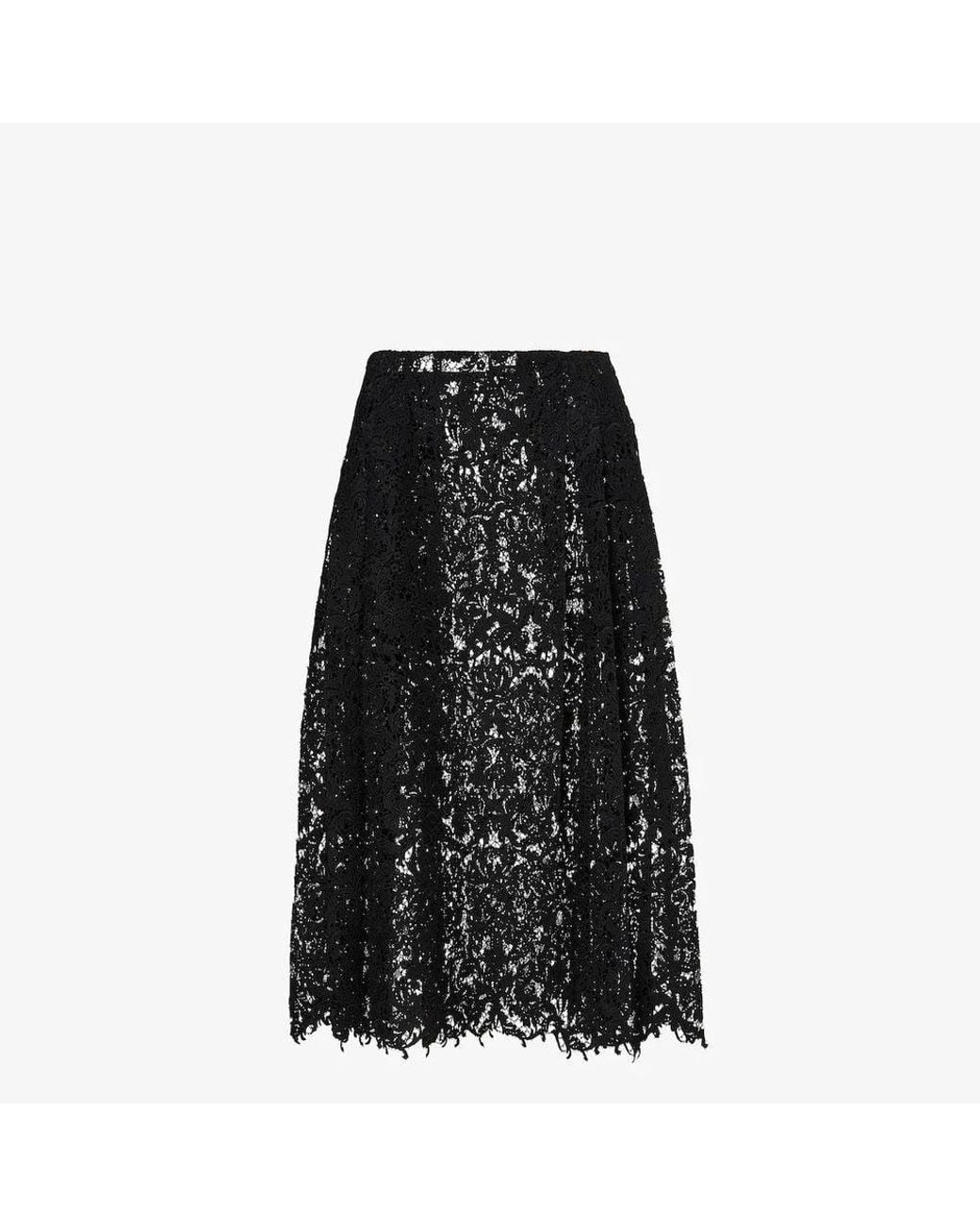 Fendi Black Fendi H26 Skirt