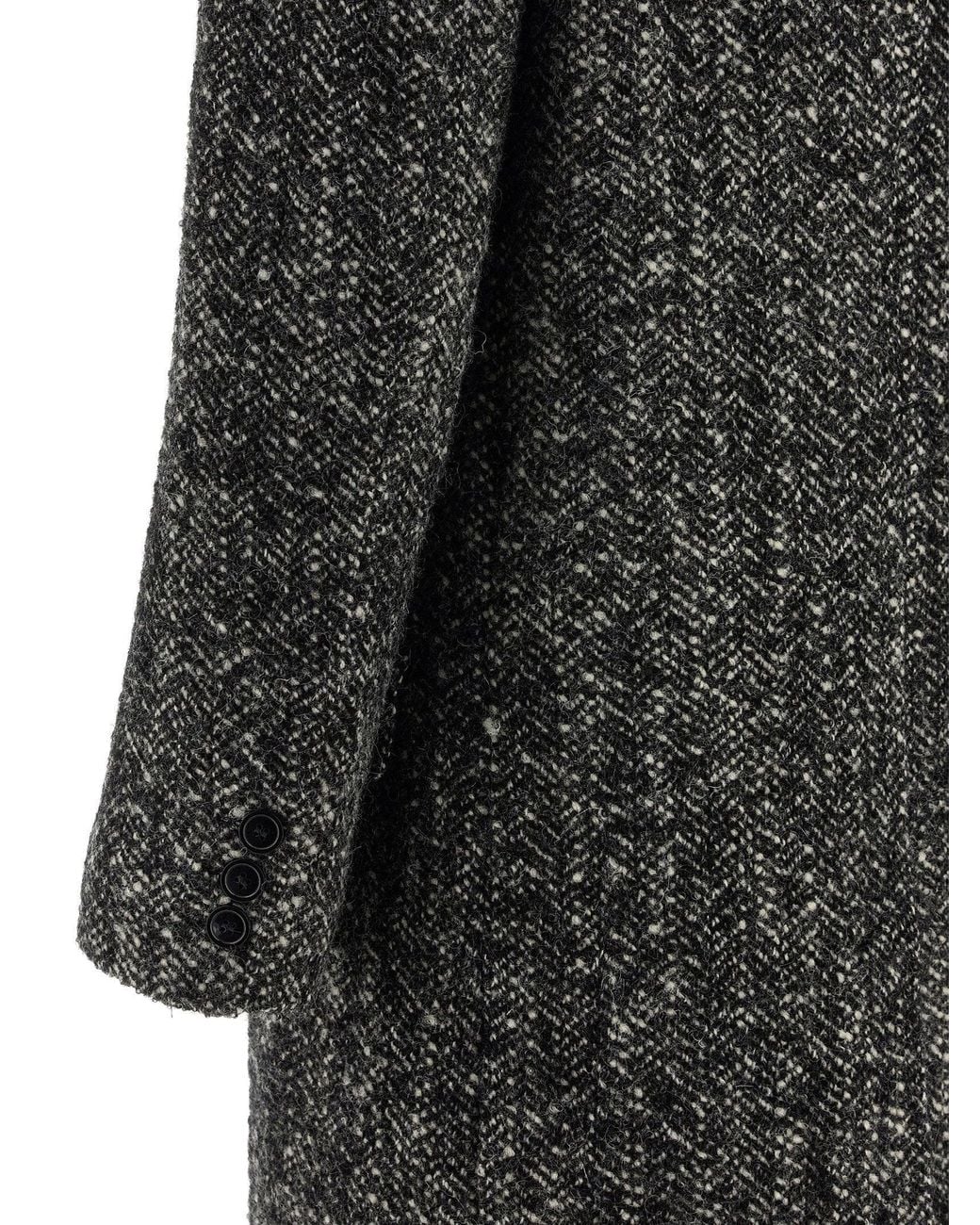 Isabel Marant Ebyane Coat in Black | Lyst