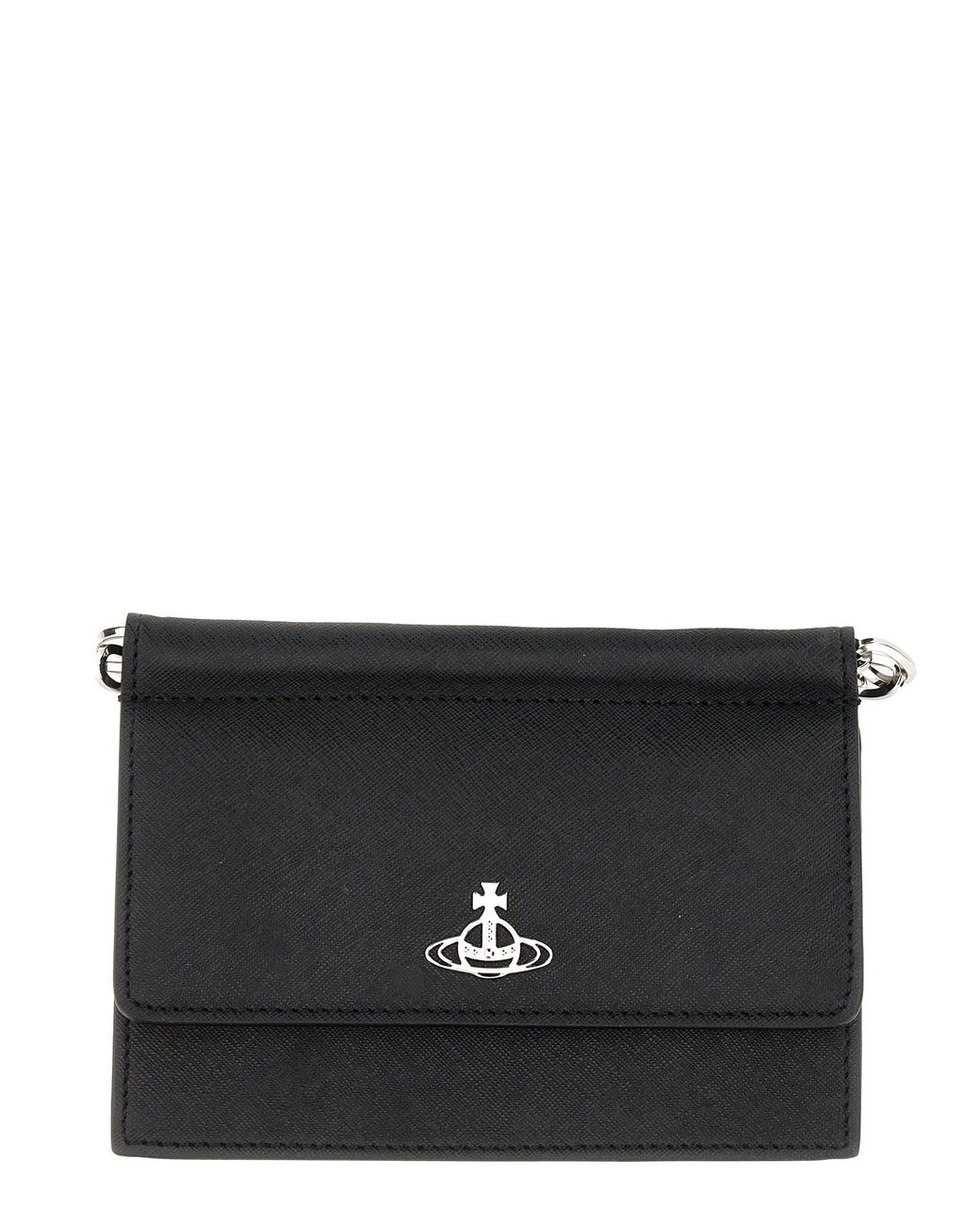 Vivienne Westwood Derby Bag With Chain in Black Lyst