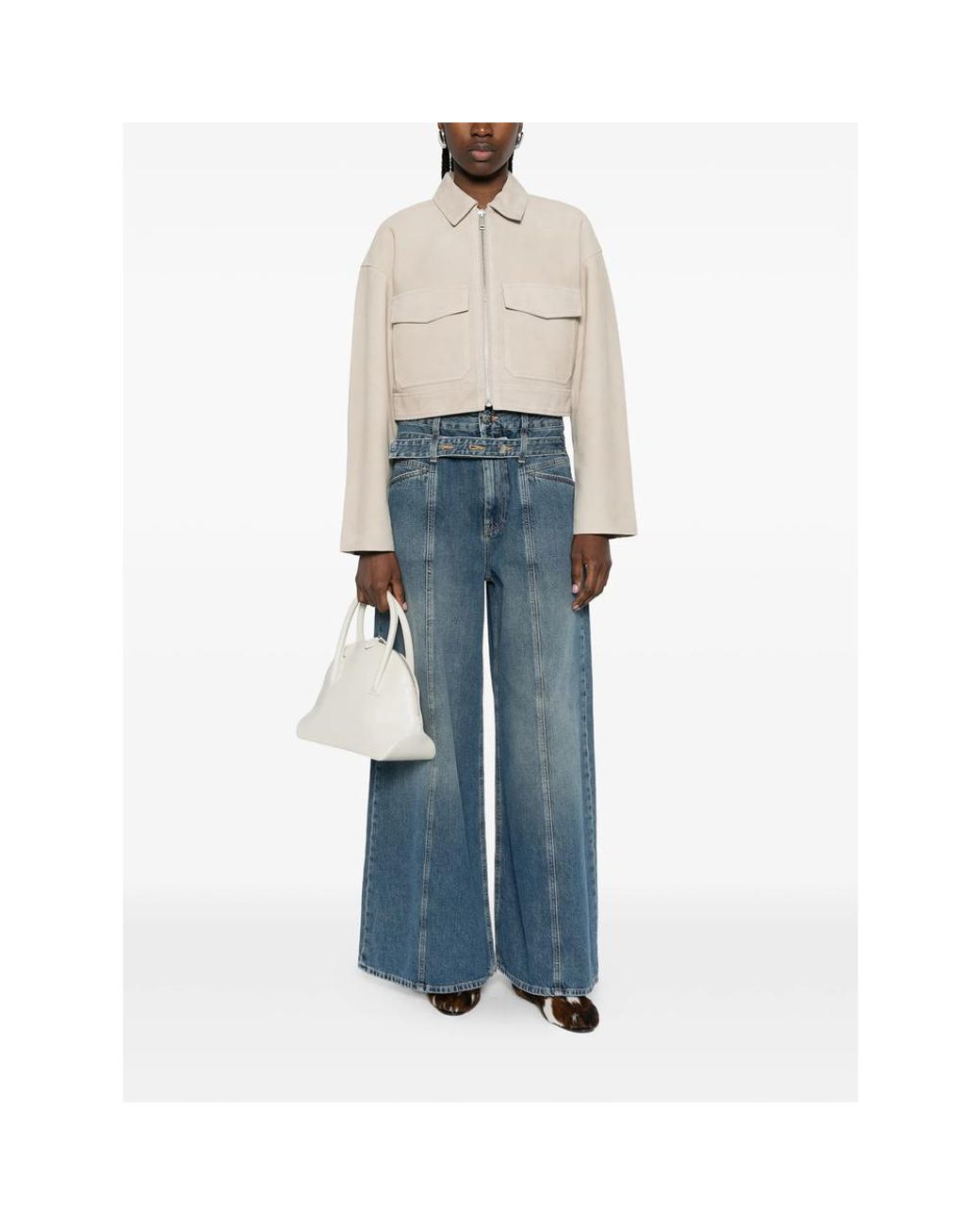 Anine Bing Natural Outerwears Neutral