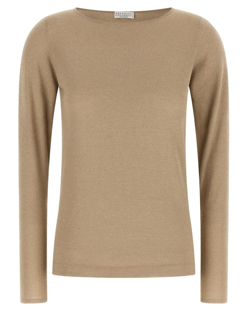 Brunello Cucinelli Natural Brunello Cucinelli Sparkling Sweater
