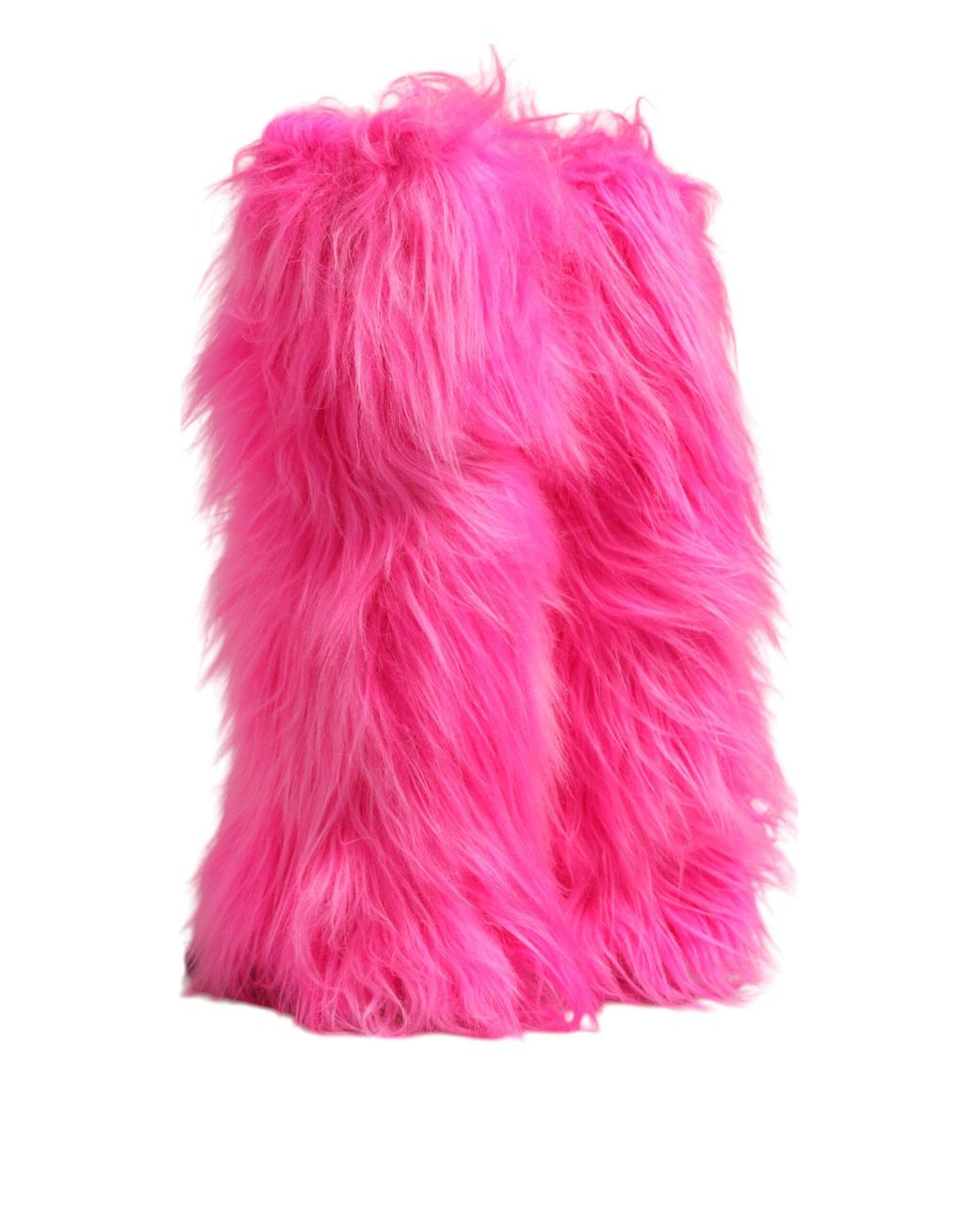 Dolce & Gabbana Pink Winter Boots
