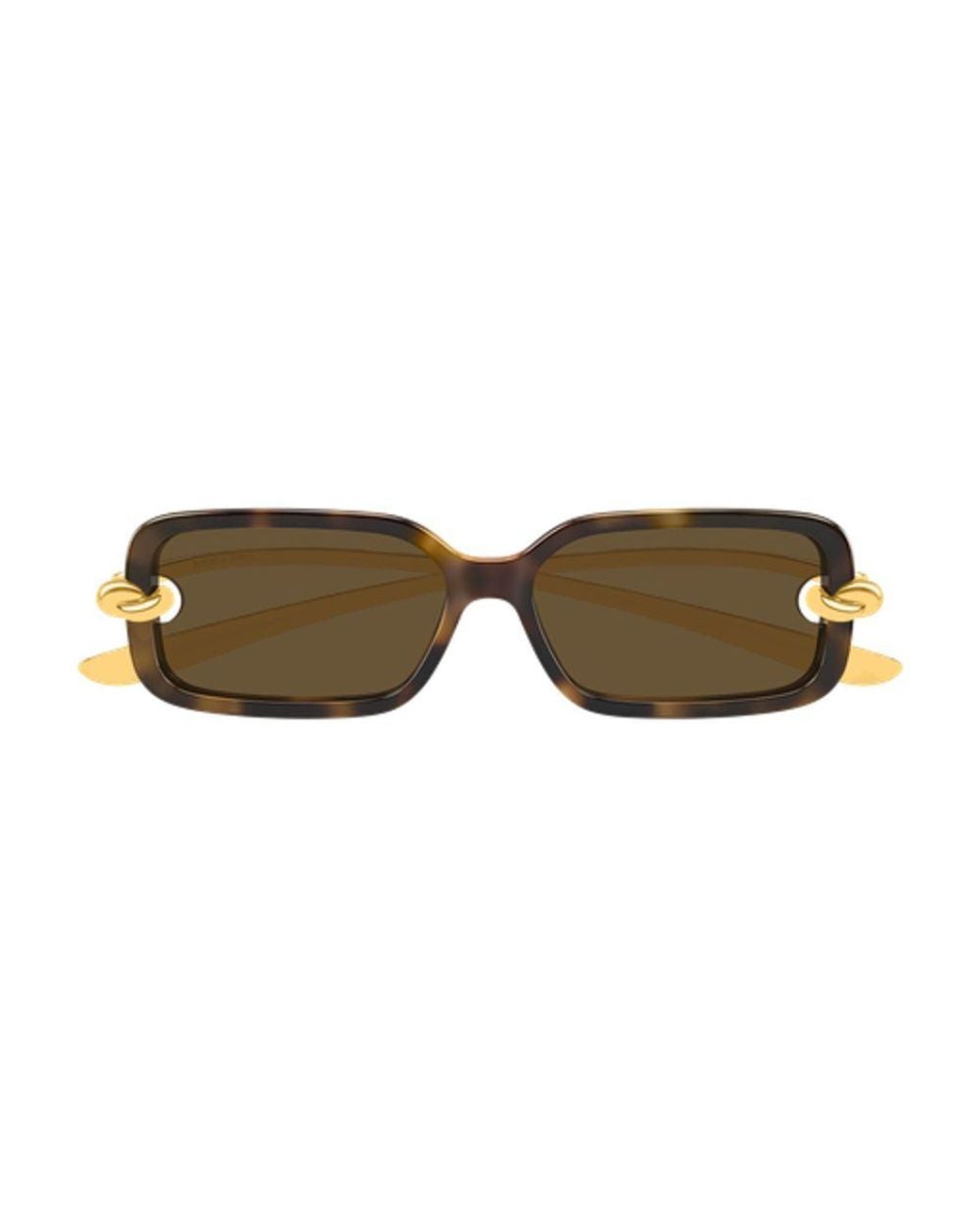 Bottega Veneta Brown Bottega Veneta Eyewear Bv1439S Sunglasses for men