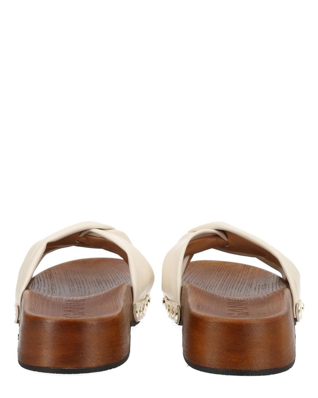 Ganni Brown Ganni Tia Fairy Clog